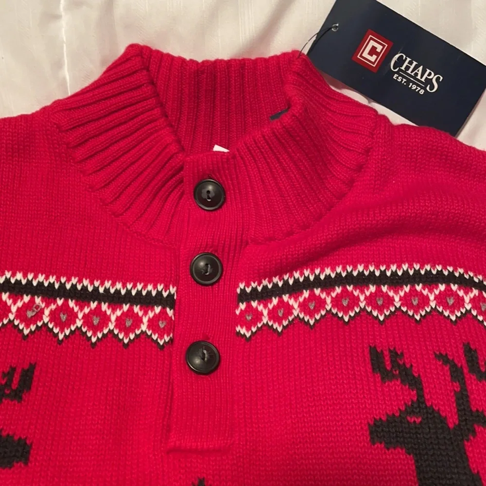 NWT 2XL Chaps sweater size XXL SUPER NICE!
